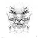 signe de rester sois meme tattoo design idea