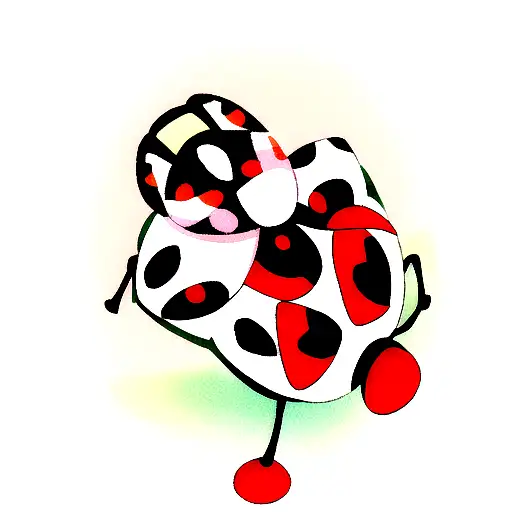 Ladybug tattoo design idea