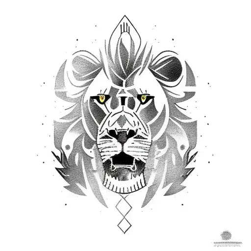 A kickboxing butcher with a lion tattooed on their arm tattoo design idea