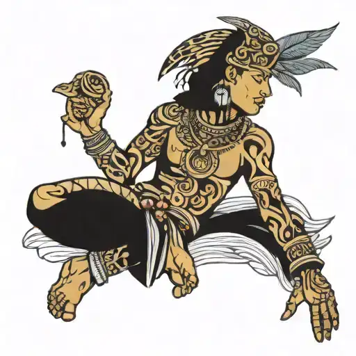 mayan and yaqui tribel tattoo tattoo design idea