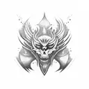 oil flow transitioning to fire tattoo design idea