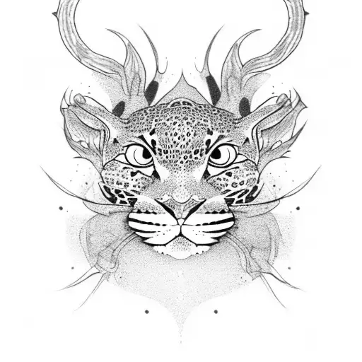 leopard gecko tattoo design idea