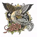 Virgo Pisces Scorpio tattoo design idea