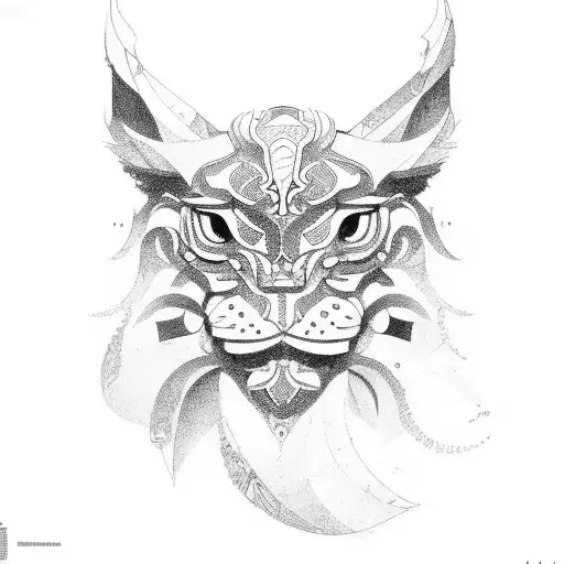 romanian folk  tattoo design idea