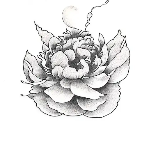 Peony - Forever Young tattoo design idea
