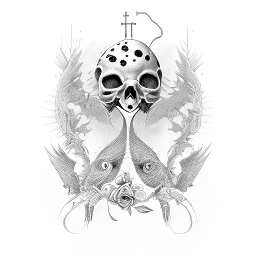 Parents birth and death dates  tattoo design idea