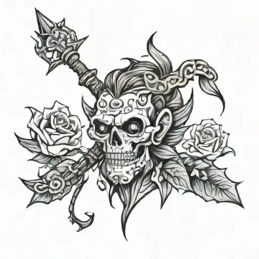 Trader tattoo design idea