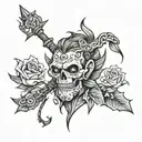 Trader tattoo design idea