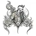 Trader tattoo design idea