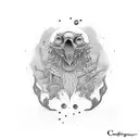 Cunt asshole twat tattoo design idea