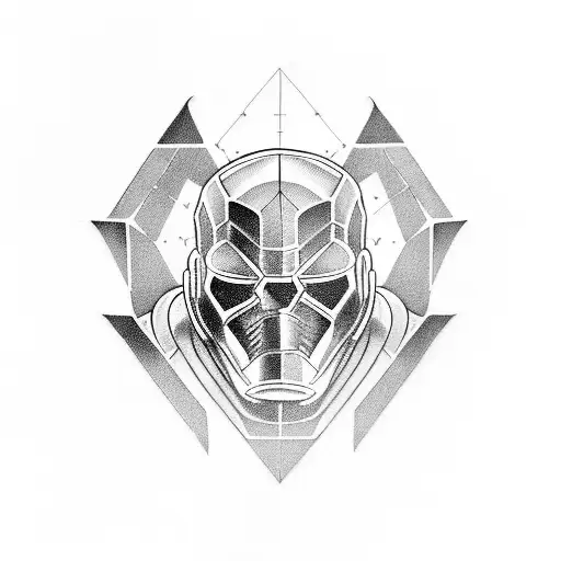 doctor doom tattoo design idea
