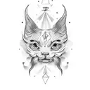 ANNA NINA text tattoo design idea