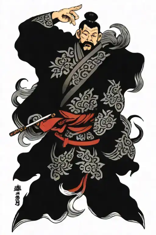 Cossack tattoo design idea