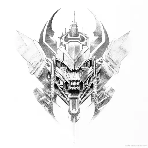Schokwave from Transformers  tattoo design idea
