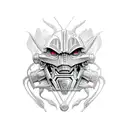 Schokwave from Transformers  tattoo design idea