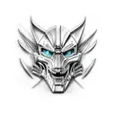 Schokwave from Transformers  tattoo design idea