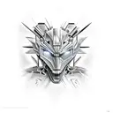 Schokwave from Transformers  tattoo design idea