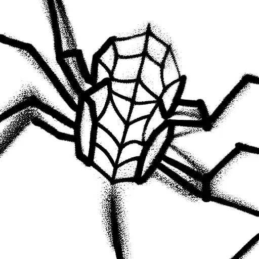 Spider( from movie" Spider-man" tattoo design idea