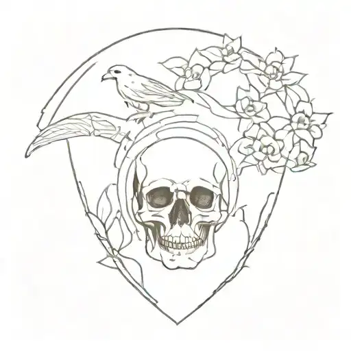 memento mori memento vivere creation of adam tattoo design idea
