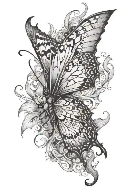 metamorphosis portrayed tattoo design idea
