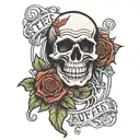 steal your face grateful dead tattoo design idea