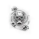 Atomic Hazard tattoo design idea