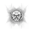 Atomic Hazard tattoo design idea