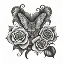 Tattoo for my twin daughters Marlee and Isla  tattoo design idea