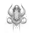 Prove that you are worthy of respect tattoo design idea