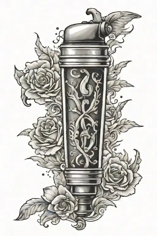 shock absorber calf tattoo tattoo design idea