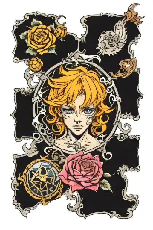 The seven deadly sins tattoo design idea