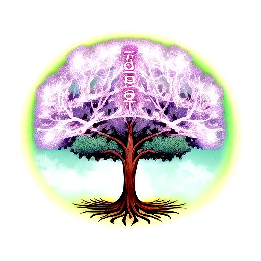 Tree of life (Kabbalah) tattoo design idea
