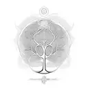 Tree of life (Kabbalah) tattoo design idea