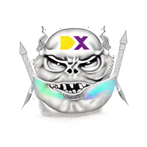 text= "dickhead" Font= blink 182 tattoo design idea