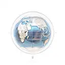 Atlas holding globe tattoo design idea