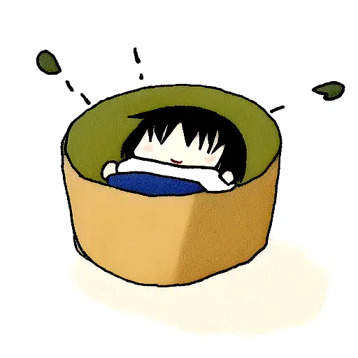 oyasumi pun pun tattoo design idea
