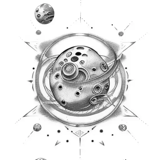 treasure planet  tattoo design idea
