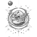 treasure planet  tattoo design idea