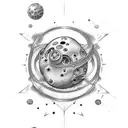 treasure planet  tattoo design idea