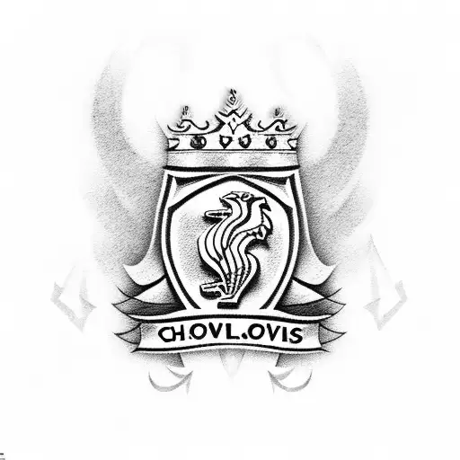 soccer tattoo of chivas and Liverpool logo tattoo design idea