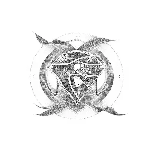 Checkered Flag Racing tattoo design idea