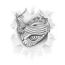Gullah Geechee people tattoo design idea