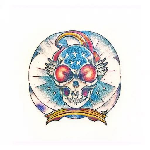 alas con el infinito tattoo design idea