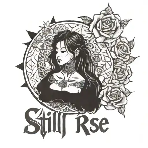 Still I Rise tattoo design idea