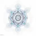 white mandala transforming into a jellyfish tattoo design idea