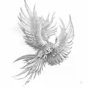 Phoenix Lgbt tattoo design idea