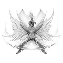 Phoenix Lgbt tattoo design idea