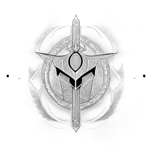 Ankh Symbol tattoo design idea
