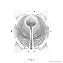 Ankh Symbol tattoo design idea