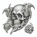 Forever Sack Chaser tattoo design idea